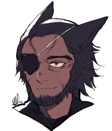 by a friend